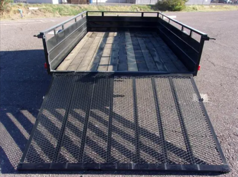 6 X 10 Carry-On Utility Solid Side Trailer