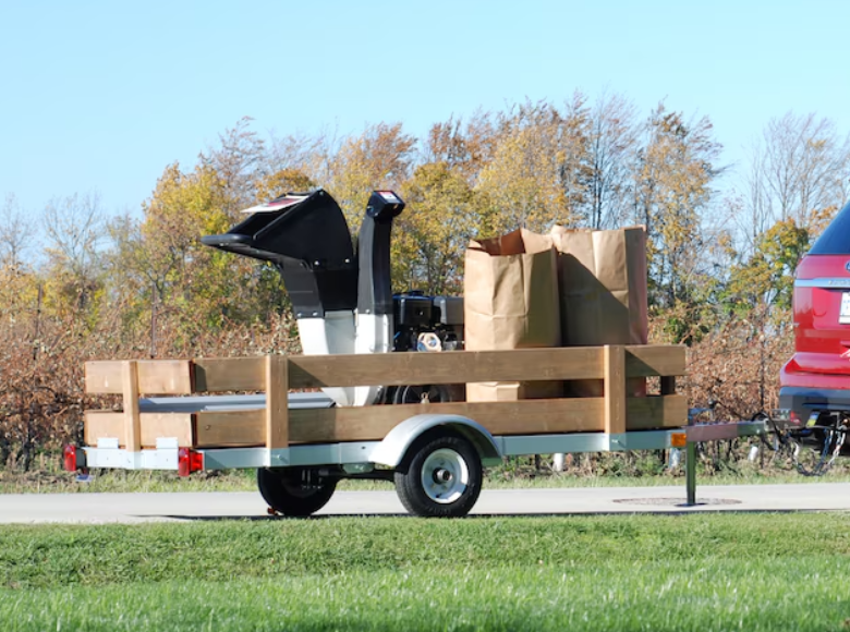 Stirling 4.0-ft x 8 Steel Utility Trailer ( 1000.0-lb Capacity )