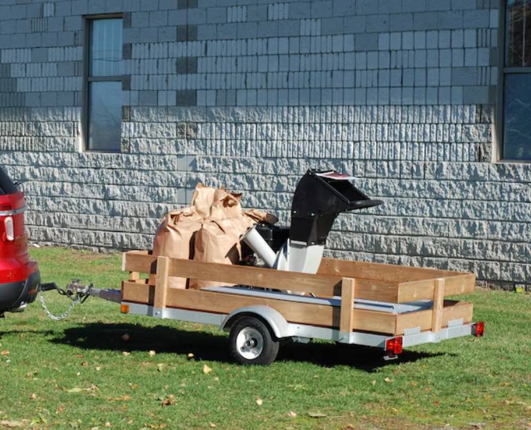 Stirling 4.0-ft x 8 Steel Utility Trailer ( 1000.0-lb Capacity )