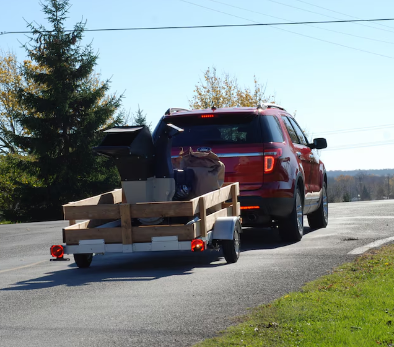 Stirling 4.0-ft x 8 Steel Utility Trailer ( 1000.0-lb Capacity )