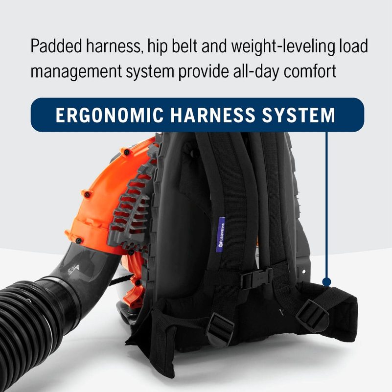 Husqvarna 350BT Gas Backpack Leaf Blower 50.2cc, 692 CFM, 180 MPH