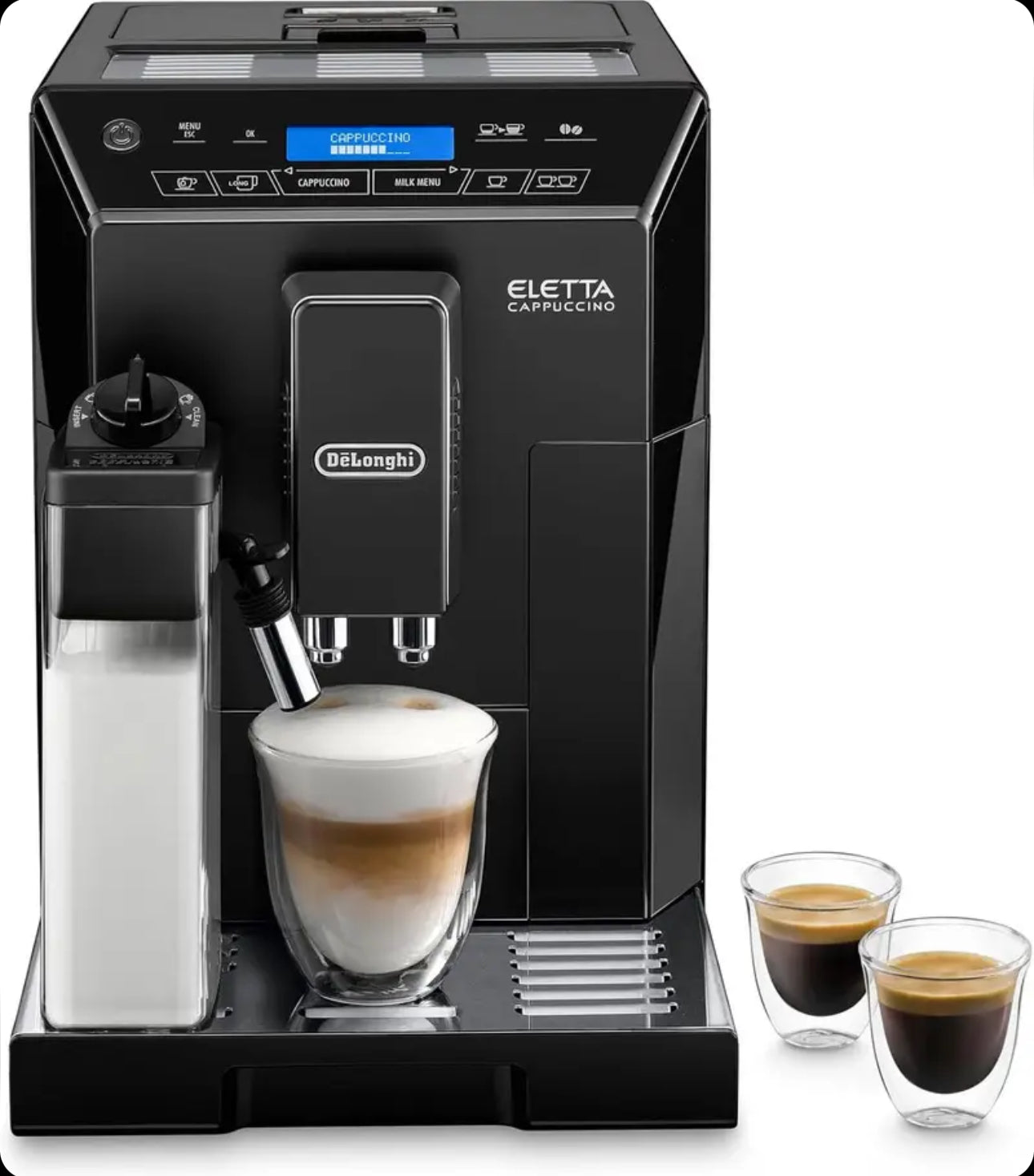 De'Longhi Eletta Cappuccino ECAM 44.660.B Fully Automatic Espresso Machine, Black