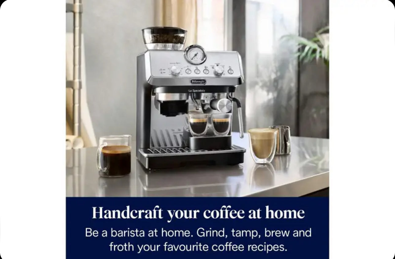 DeLonghi La Specialista Arte Bean to Cup Coffee Machine| EC9155.MB | Black