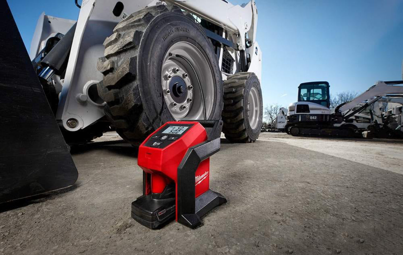 Milwaukee 2463-21RS M12 3/8-Inch Impact Wrench and Tire Inflator 1.5Ah Combo Kit