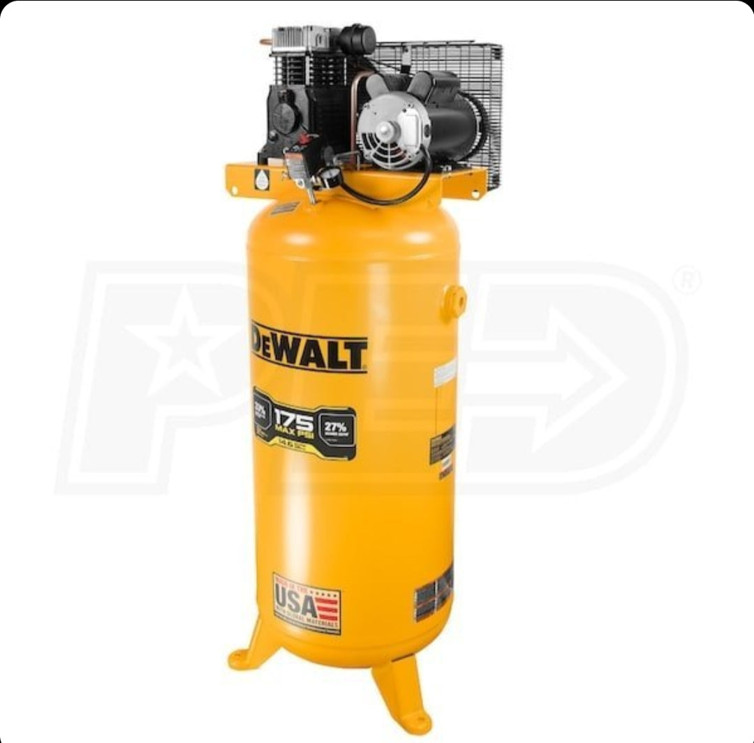 DeWalt DXCM603.COM 5-HP 60-Gallon Belt-Drive Single-Stage Air Compressor